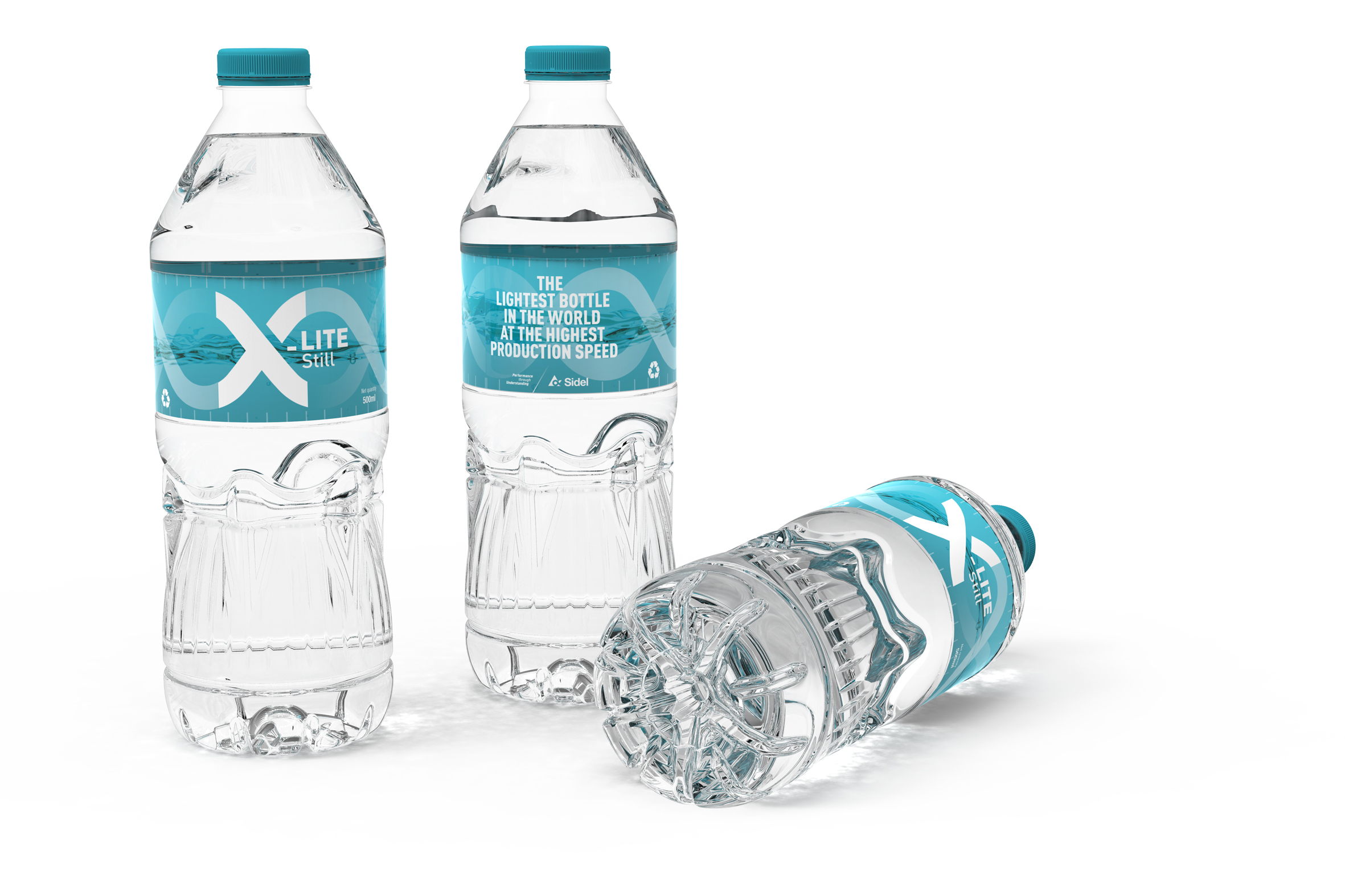 NERTHUS Fih 825 Bottiglia d'acqua a prova di perdite 500 ml ultra leggera 